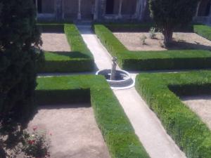Os jardins no Mosteiro da Batalha